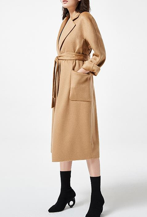2024 Fashion Wool Coat Made in China Women's Outer Wear