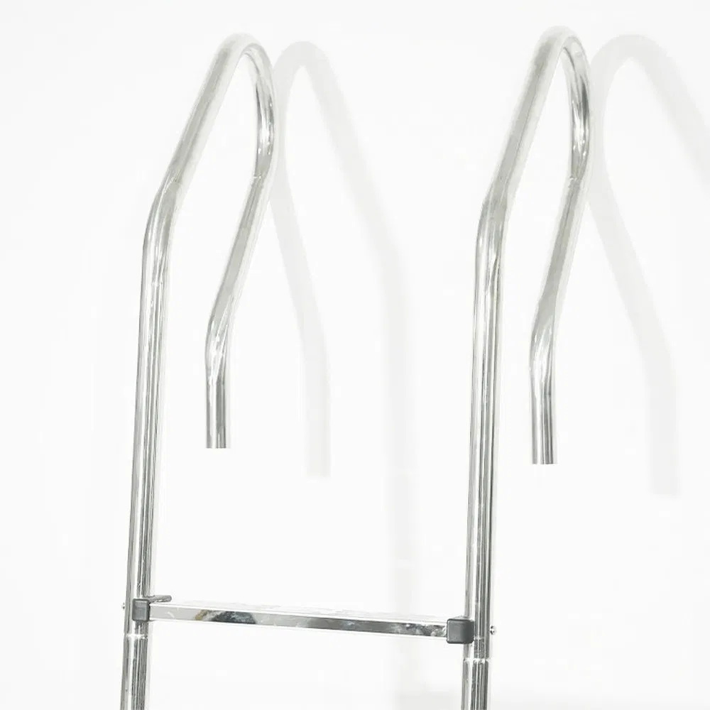 Wear Resistant Stainless-Steel Custom Steel Pool Ladder for Resorts