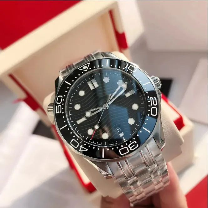 Men 300-Meter Diving 007 Designer Watches Men AAA+ High-Quality 42mm Mechanical Automatic Sapphire Mirror Surface Watch