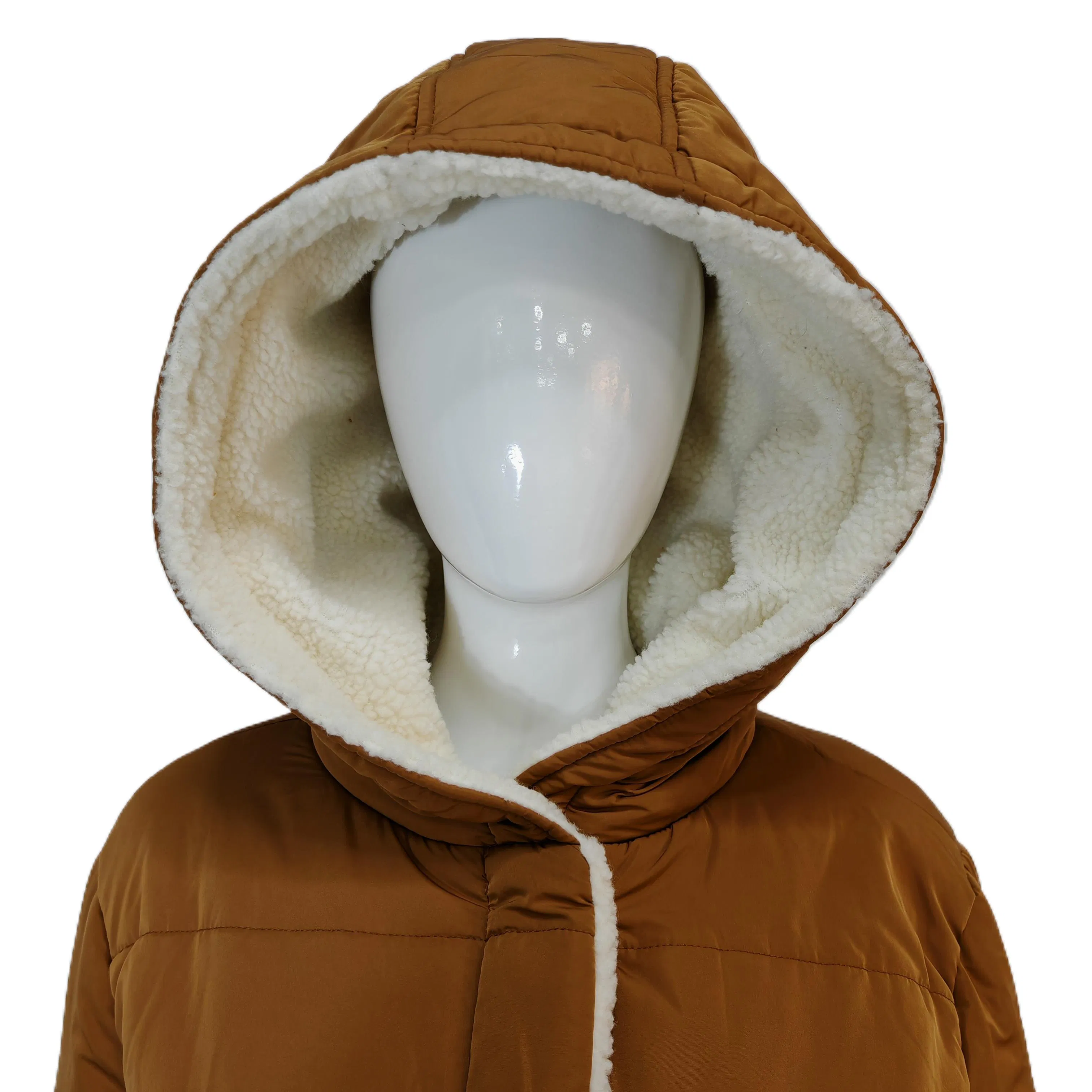 Winter New Style Hooded Straight Tube MID-Length Women's Outerwear Downwear for Women