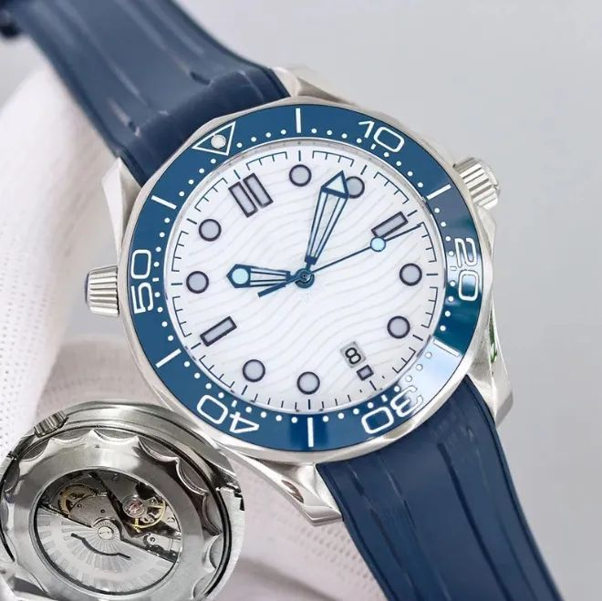 Men 300-Meter Diving 007 Designer Watches Men AAA+ High-Quality 42mm Mechanical Automatic Sapphire Mirror Surface Watch