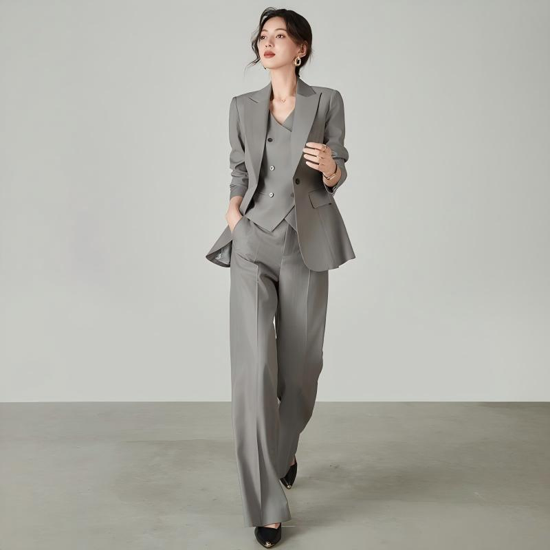Plus Size Versatile Women's Formal Casual Suit Business Attire for Working Women