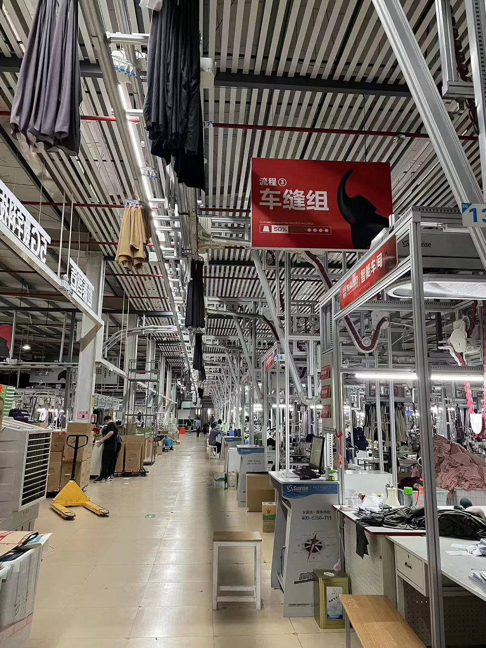 Automated production workshop