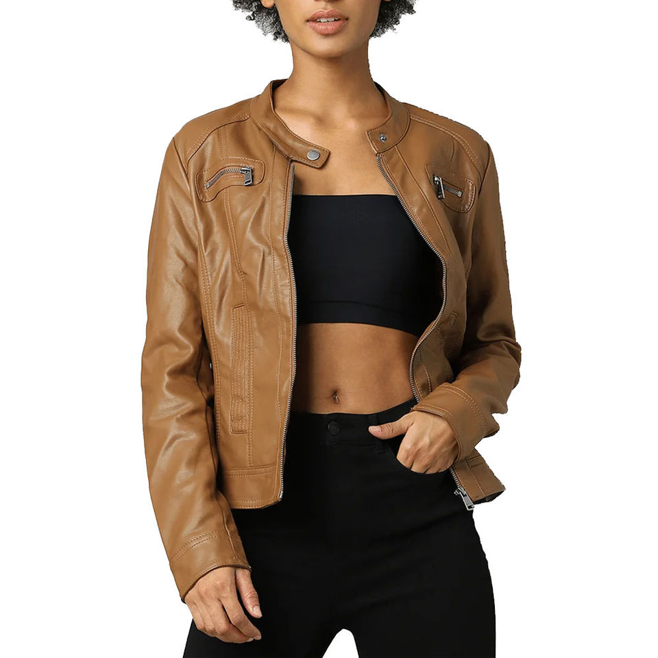 Women Outerwear Fashion Style New Model Casual Jacket