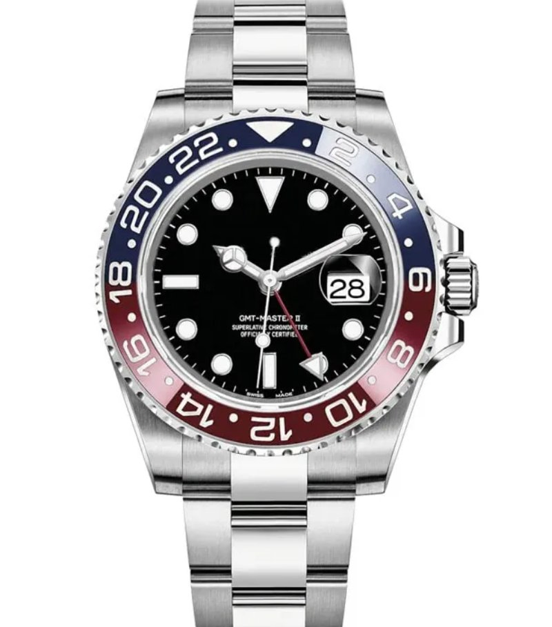 Mens Automatic Mechanical Ceramics Watches 41mm Full Stainless Steel Swimming Wristwatches Sapphire Luminous Watch U Factory Montre De Luxe
