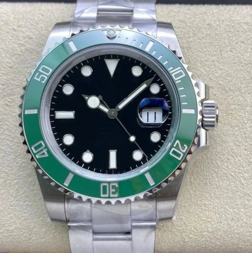 High Grade Men Automatic Wristwatch Scratch Proof Sapphire Glass Waterproof Luminous Stainless Steel Business Watch