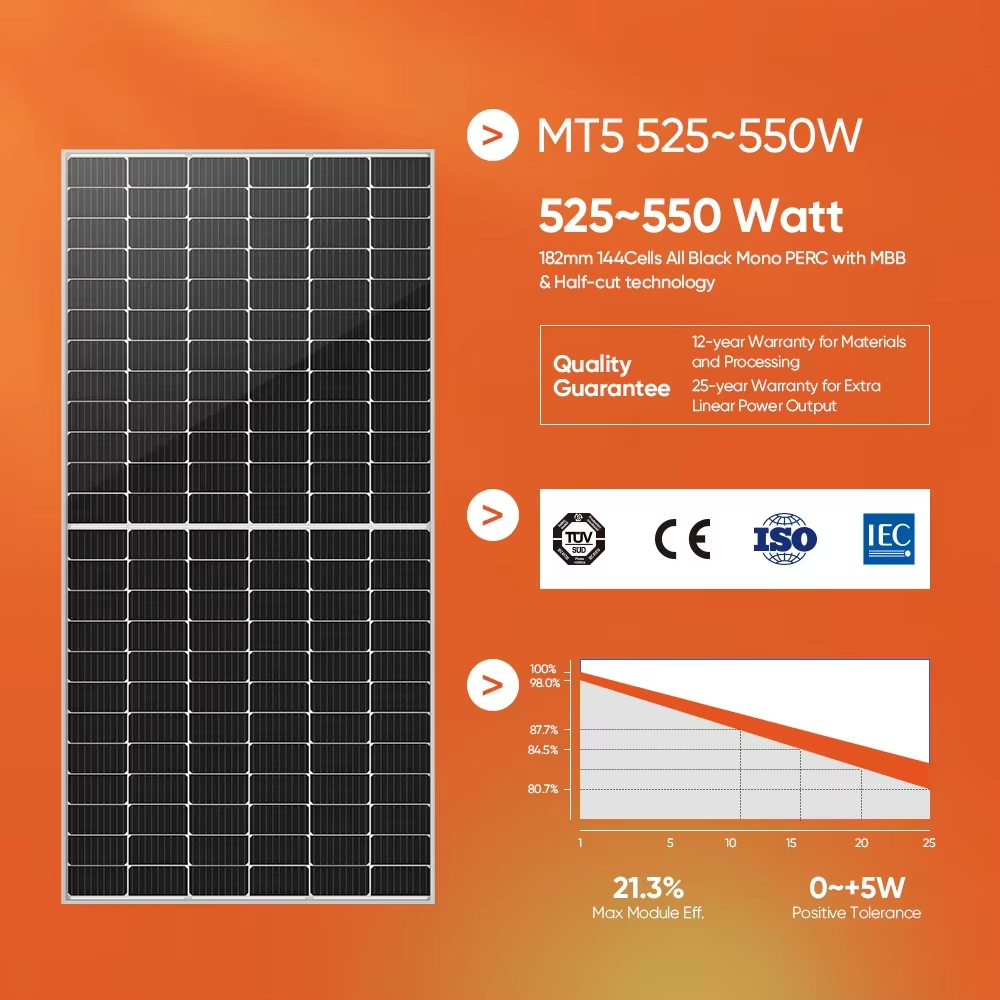 All In One Factory Price Solar Energy System Hybrid 5Kw 6Kw 8Kw 10kw 12kw15Kw 20Kw 30Kw Solar Power Complete System Off Grid