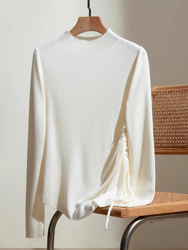 Women's Pullover Sweater Premium 100% Wool Knitting Wear