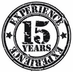 15 Years Experience