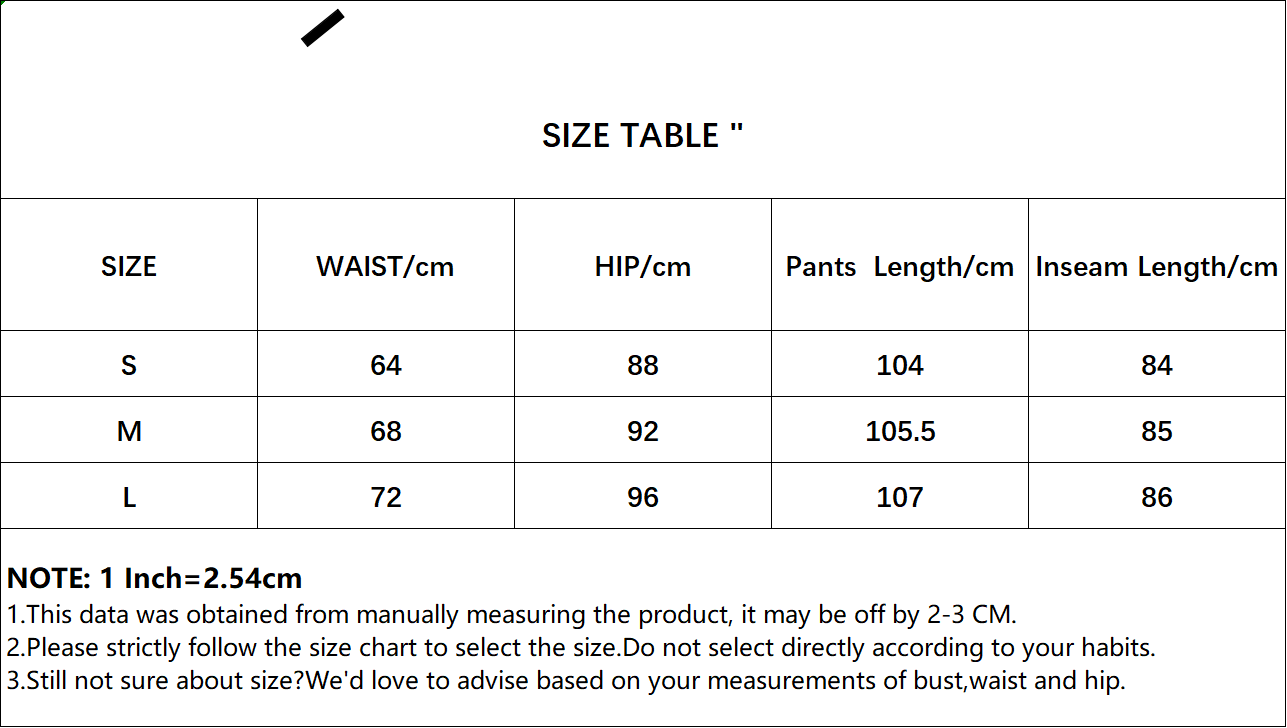 Size Chart 2