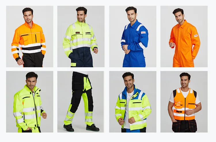 Custom Apparel Men's Long-Sleeved Wear-Resistant Breathable Denim Work Uniform