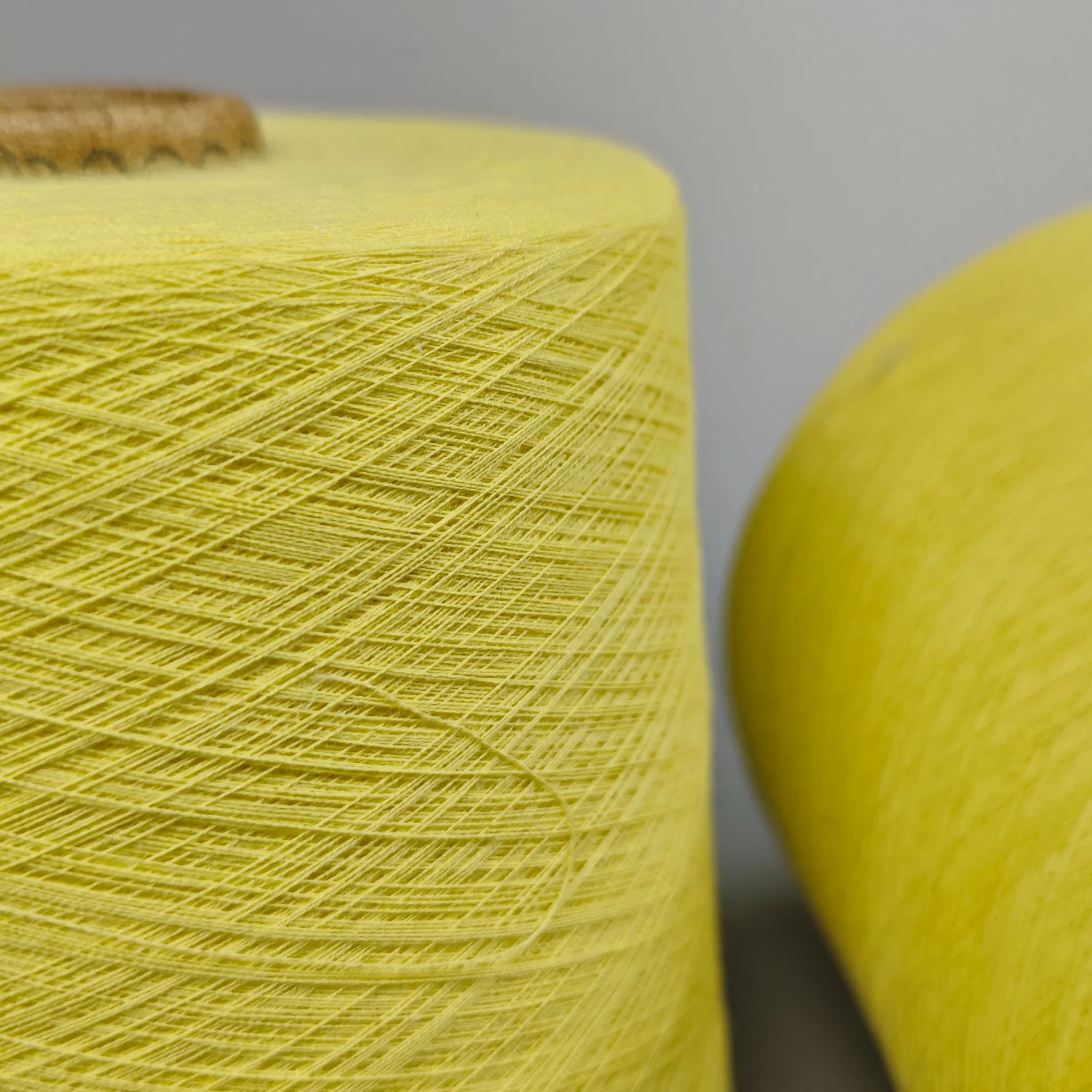 High Strength/Cut Resistant/Flame Retardant Kevlar Yarn Para-Aramid Spun Yarn for Motorcycle Clothing/Denim Reinforcement/Protective Apparel
