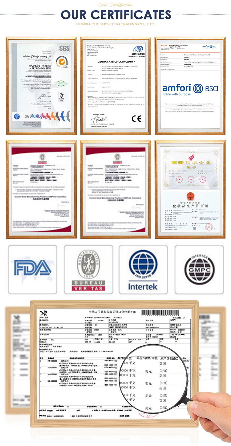 Certifications