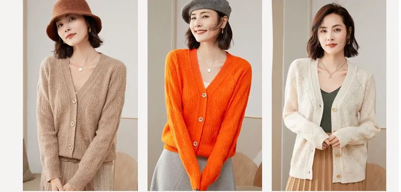 Fashion Women Knitting Cardigan Sweater