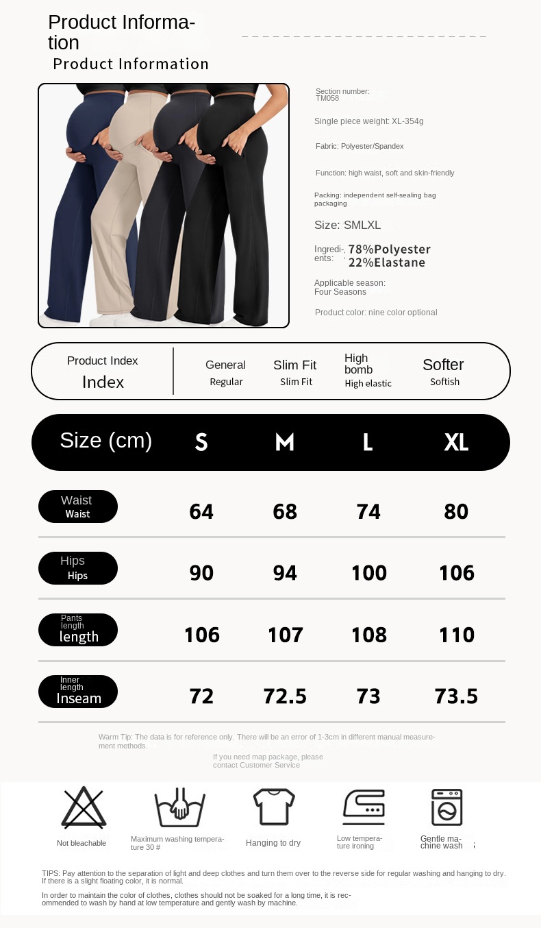 Fashion item showcase