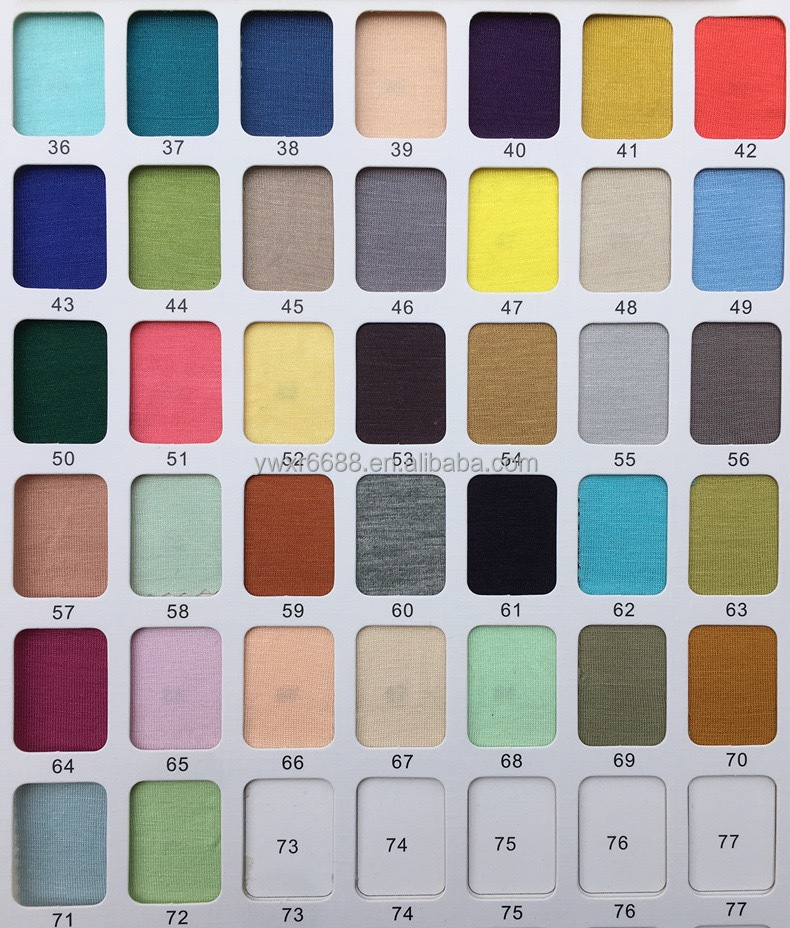 Solid color card options