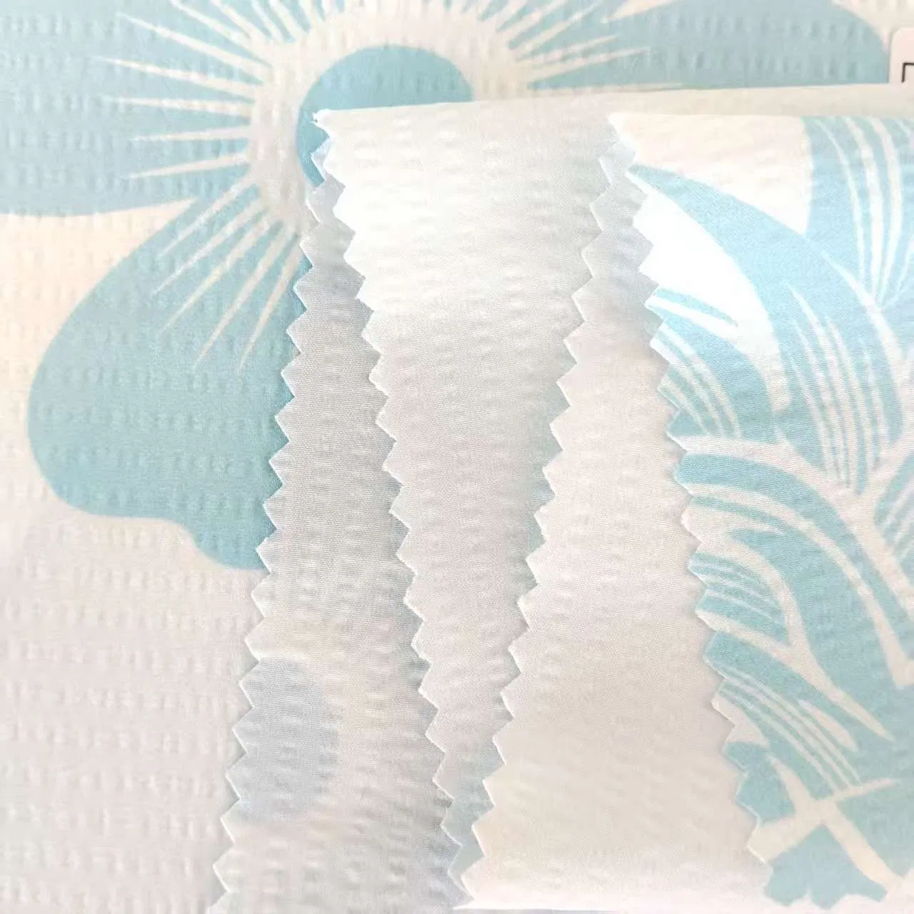 Stylish Pineapple Design Spandex Woven Fabric - 75D+50d+30d Spec for Resort Wear &amp; Beach Cover-UPS