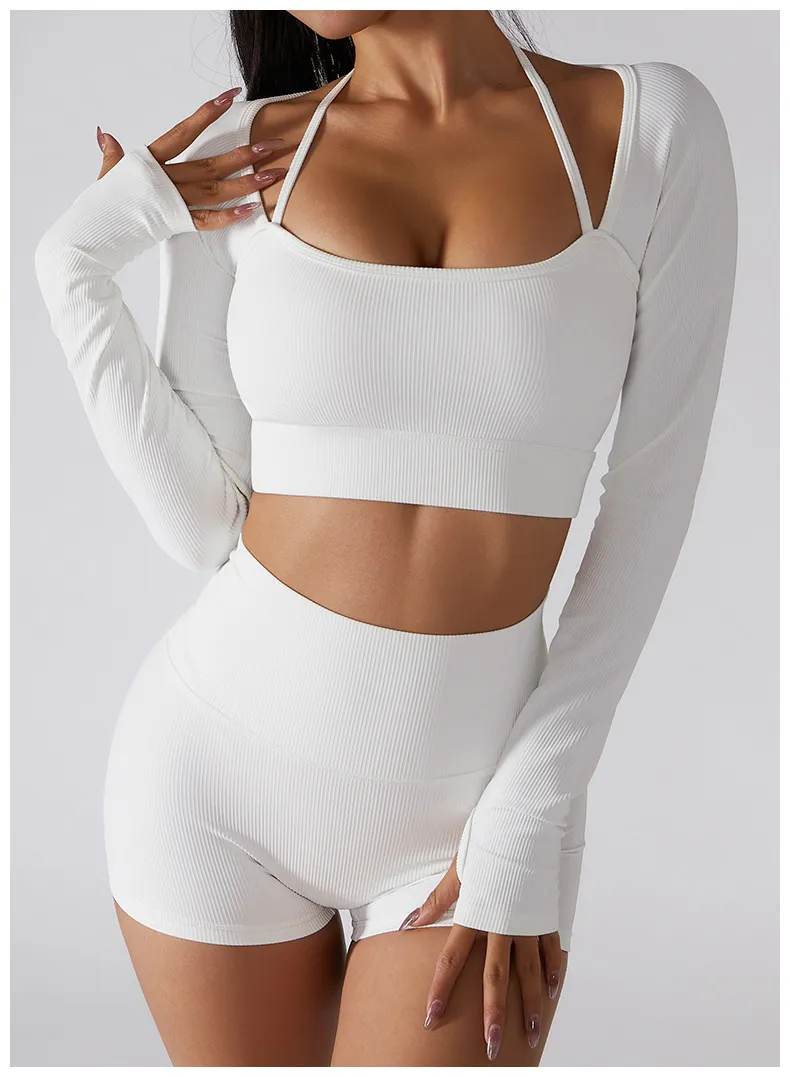 Women’ S Ribbed Activewear Set