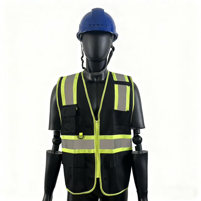 Professional Supplier Multiple Sizes Multi-Pocket Loose Fit Reflective Safety Clothing for Road Construction