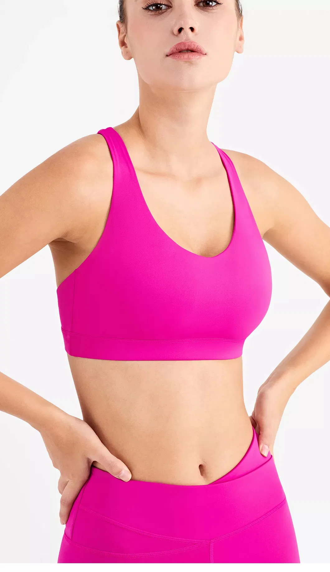 Women Active Wear Set Custom Yoga Set Details 1