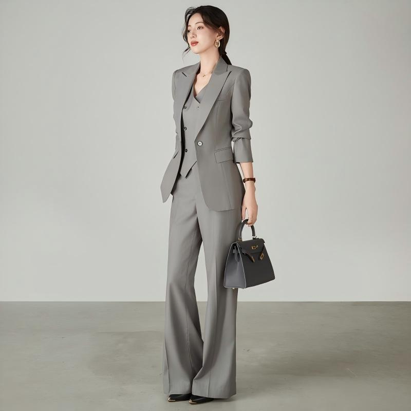 Plus Size Versatile Women's Formal Casual Suit Business Attire for Working Women