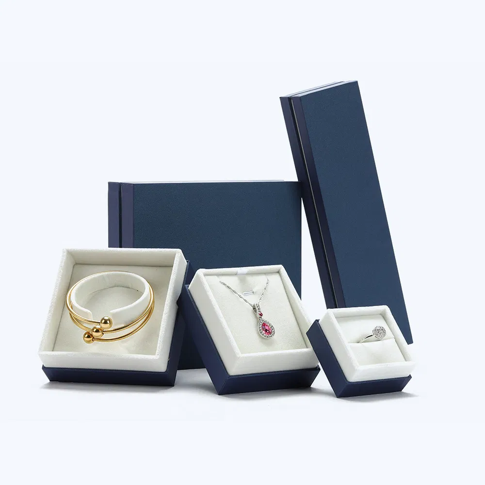 Wholesale High-End Flip Fashion PU Leather Velvet Jewelry Storage Watch Packaging Collection Packing Watch Boxes