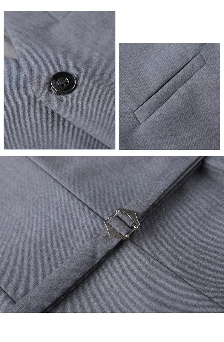 Waistcoat Formal Style Billiard Vest Hotel Staff Uniform Billiard Club Service Workwear