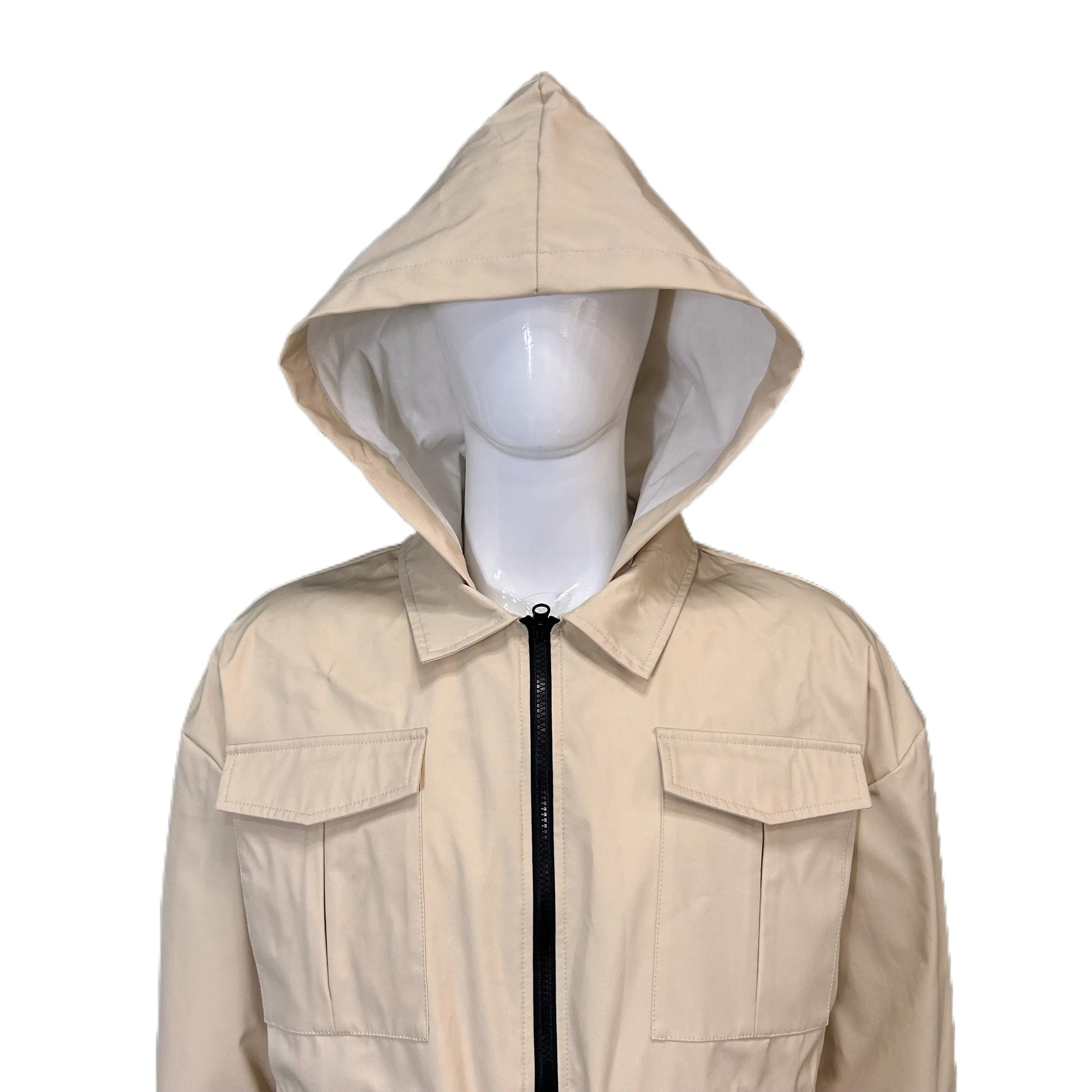 Outer Wear Waterproof MIDI Women for Winter Coat Girl with Hood Women's Outerwear