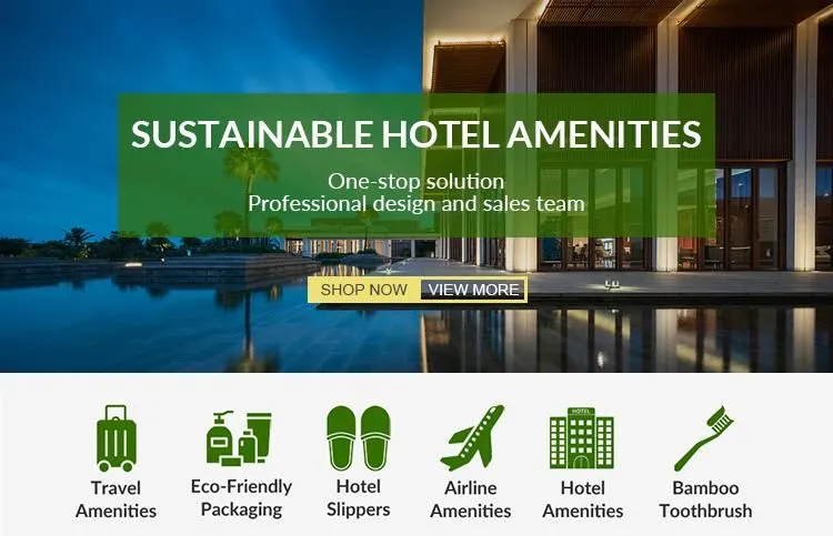 Hotel supplies certificates and details
