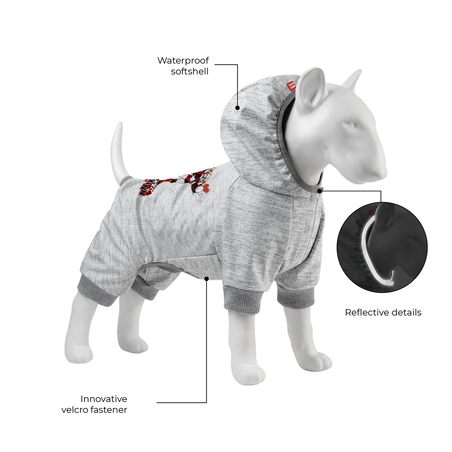 Customized Fashionable Durable Dog Clothes All Sizes Multi-Color Options