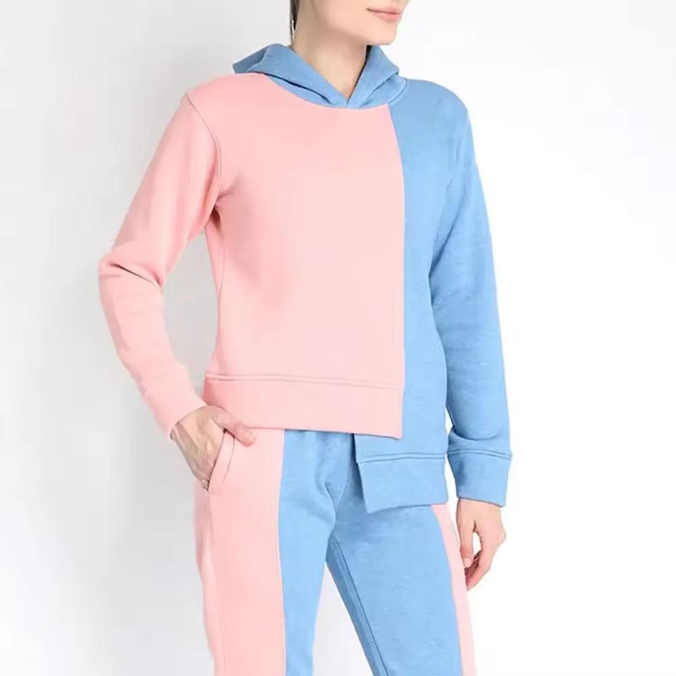 Women Tracksuit Street Wear Cotton Women Tracksuit Solid Color