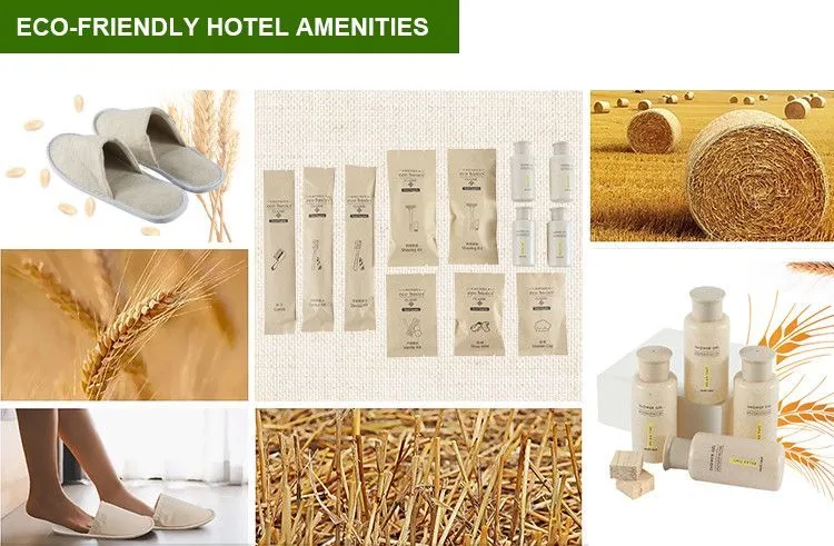 Hotel supplies certificates and details