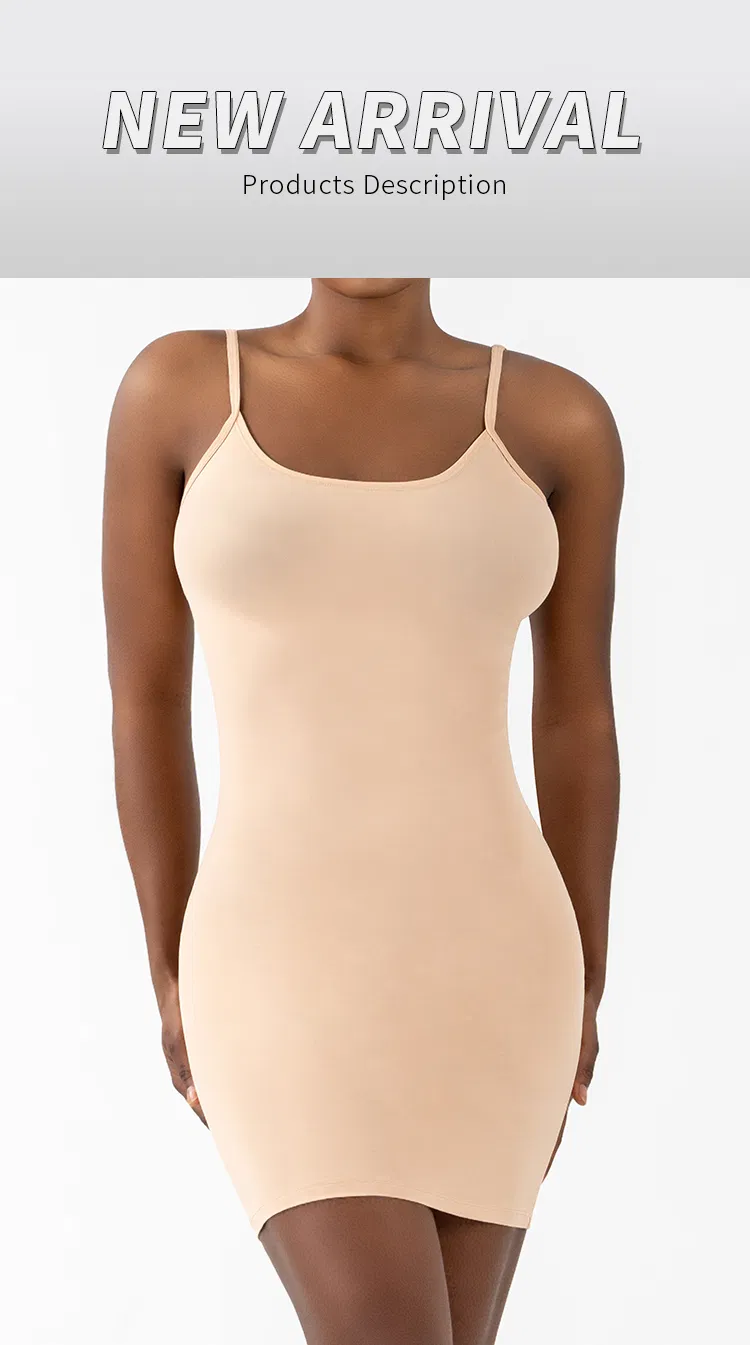 Lounge Slip Dress Modal Mini Slim Skirt Skin-Friendly Nude Feeling Fashion Home Leisure Half-Length