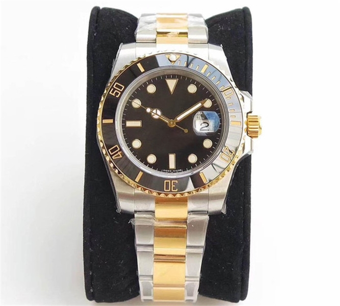Luxurious and Exquisite Men's Watch with Ceramic Bezel, 40mm Dial, Sapphire Crystal, Automatic Mechanical Movement, Stainless Steel Case, with Luminous Features