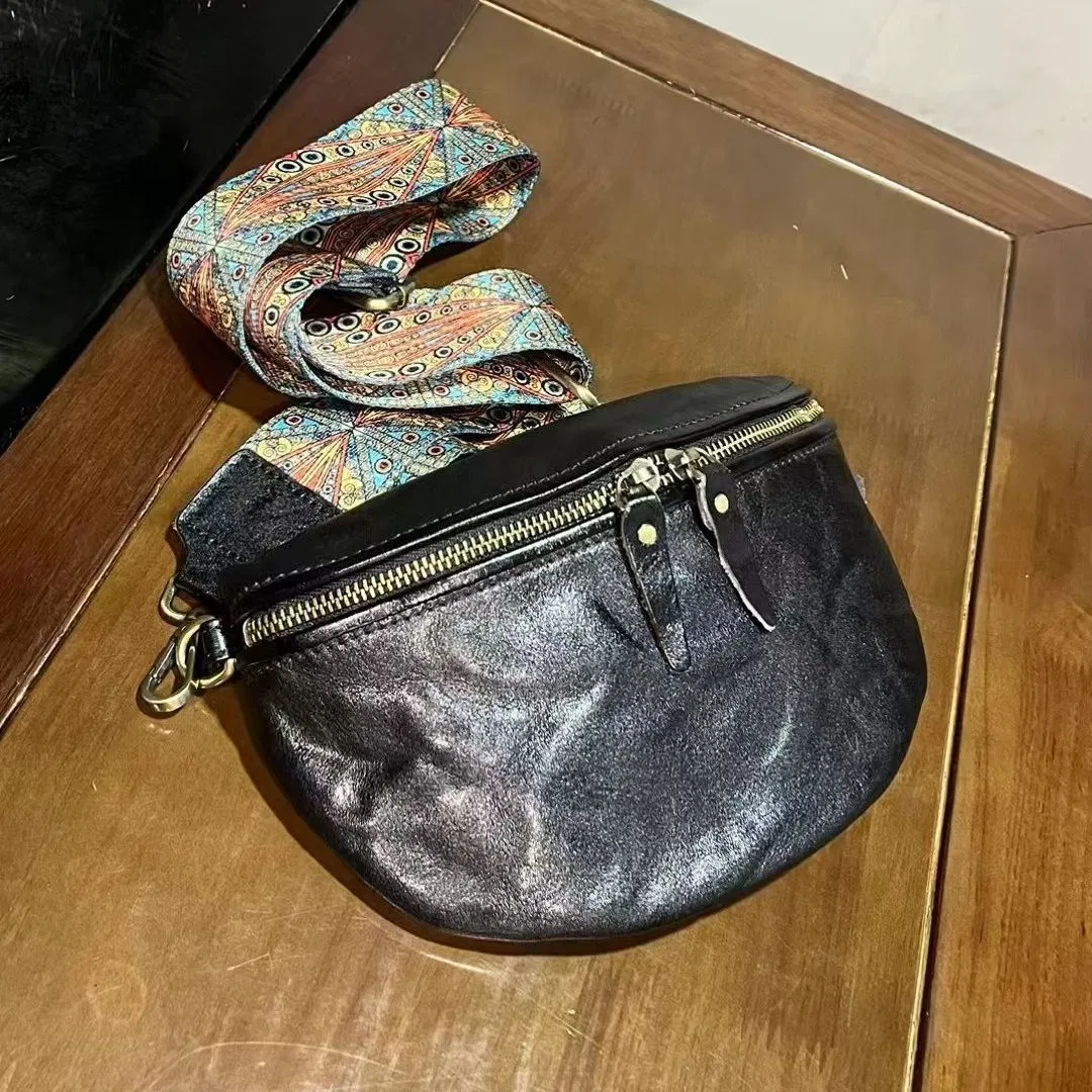 Chic Real Leather Crossbody Bag &amp; Briefcase for Modern Business Attire