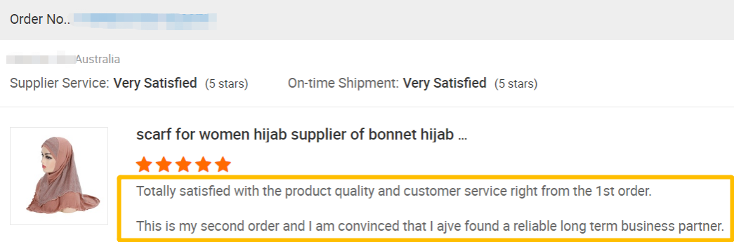 Buyer's Review 5