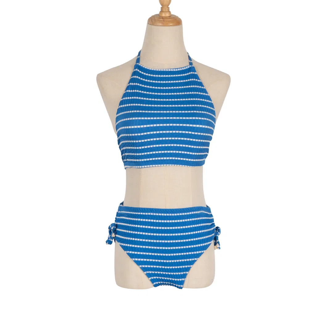 Luxurious Shimmering Women's Two-Piece Swimsuit for Resort Wear
