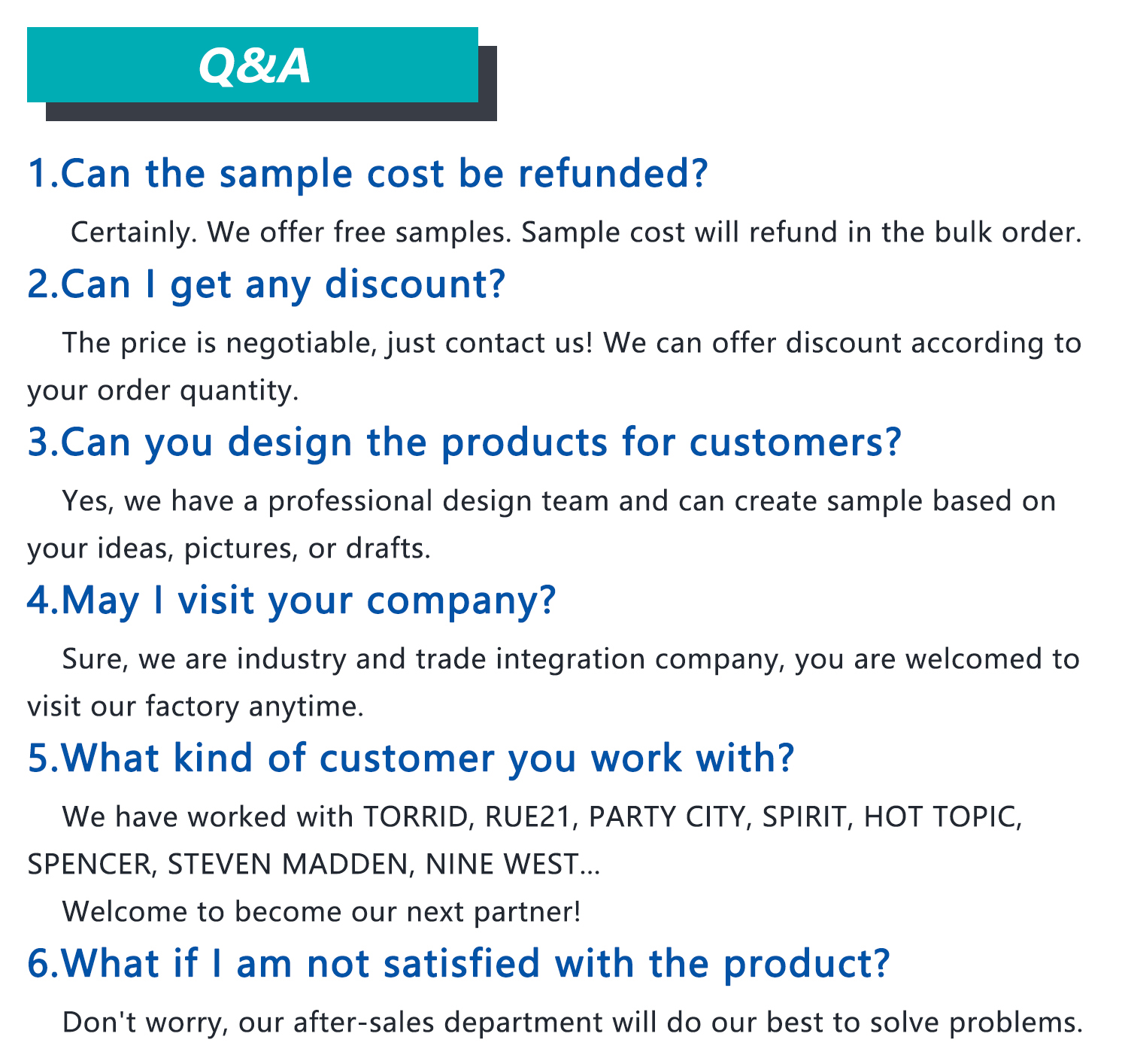 Frequently Asked Questions