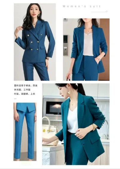 Luxurious Signature Suit Fabric for Business Attire in Spring and Autumn