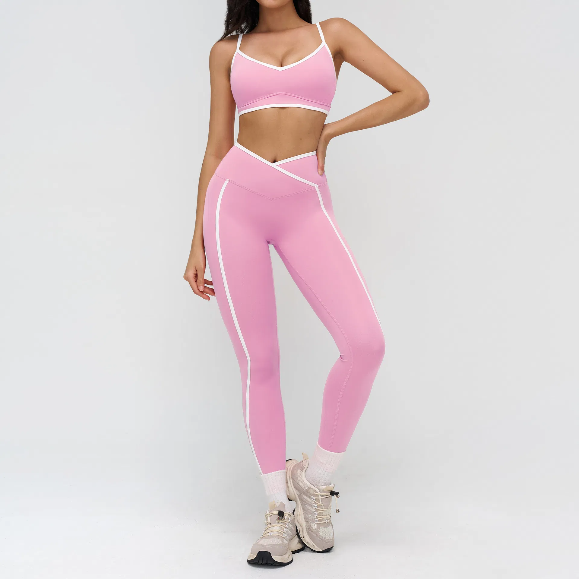 2026 Spring Fitness Exercise Yoga Set Women Sportswear Activewear