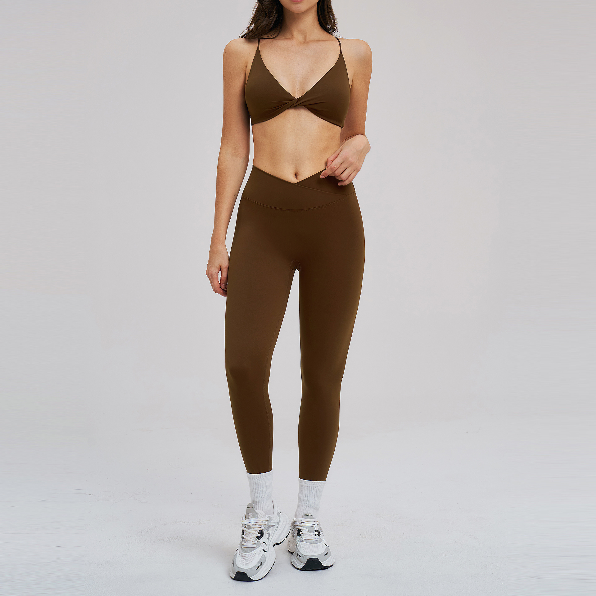 Wholesale Athletic Wear Clothing Women's Sportswear High Quality Active Wear Bra Yoga Pants Casual Running Fitness Gym Sets