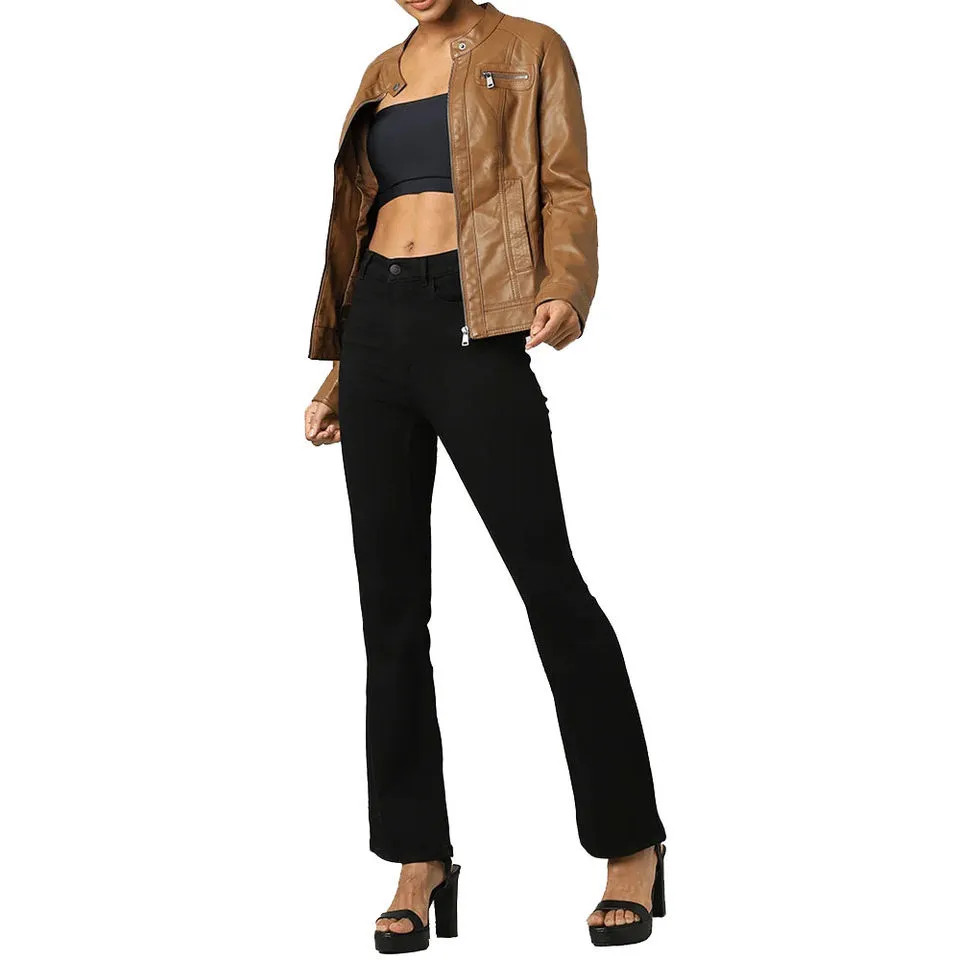 Women Outerwear Fashion Style New Model Casual Jacket