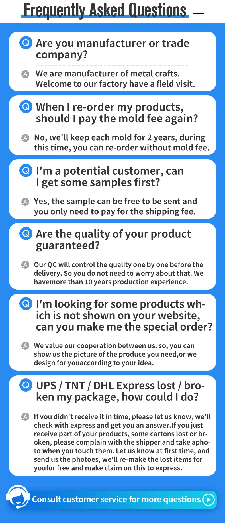 FAQ Infographic