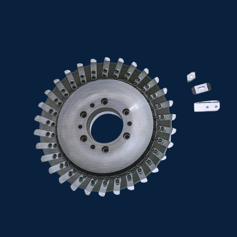 Custom Bookbinding Shredder Inserts/Spine Milling Cutter/Muller Corona Shredder Head Factory, Factories