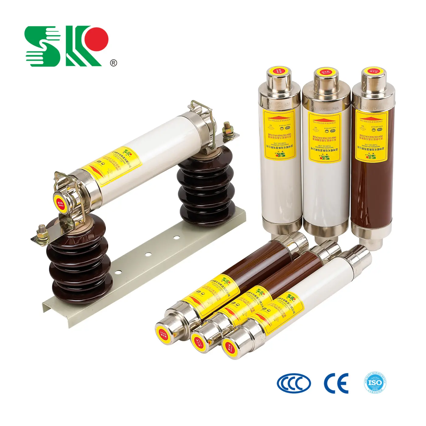 Wholesale High Voltage fuses DIN Standard Current-Limiting fuses, Medium Voltage 12kV 24kV 36kV HRC fuses Manufacturer conforms to IEC60282 Standard Manufacturer, Factory