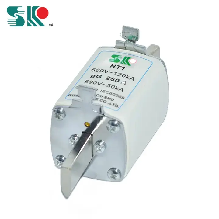 China Low Voltage Hrc Fuse Nh00 100a Manufacturers, Supplier