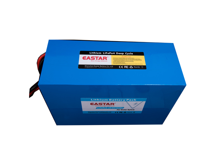 Batería de Ciclo Profundo de Litio Eastar 25.6V 103ah para Sistema Solar LiFePO4