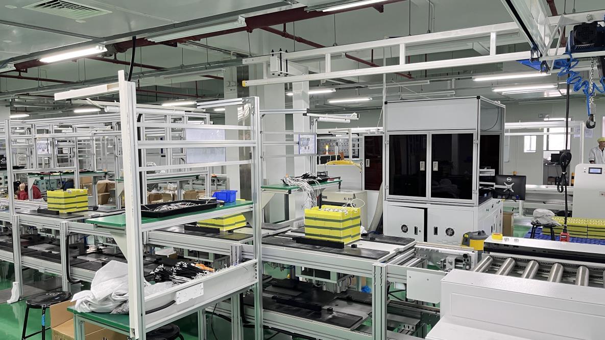 Producción Automática de Baterías - Semi-finished Battery Automatic Production SGW Solar
