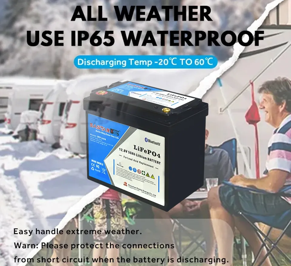 Baterías de litio LFP 12V 50ah