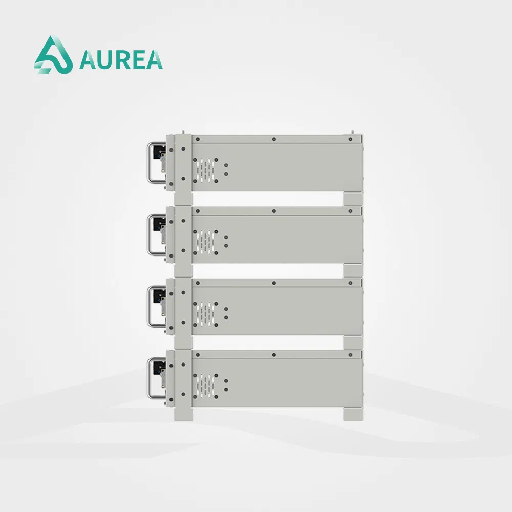 Batería de Almacenamiento de Energía Aurea ODM OEM Montada en Rack 51.2V 100ah 200ah 314ah LiFePO4 Paquetes de Baterías de Iones de Litio para Sistema Solar Híbrido